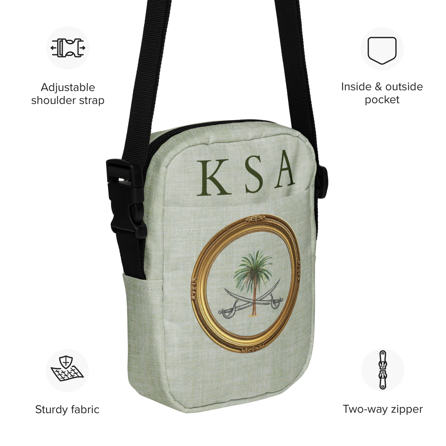 Utility crossbody bag