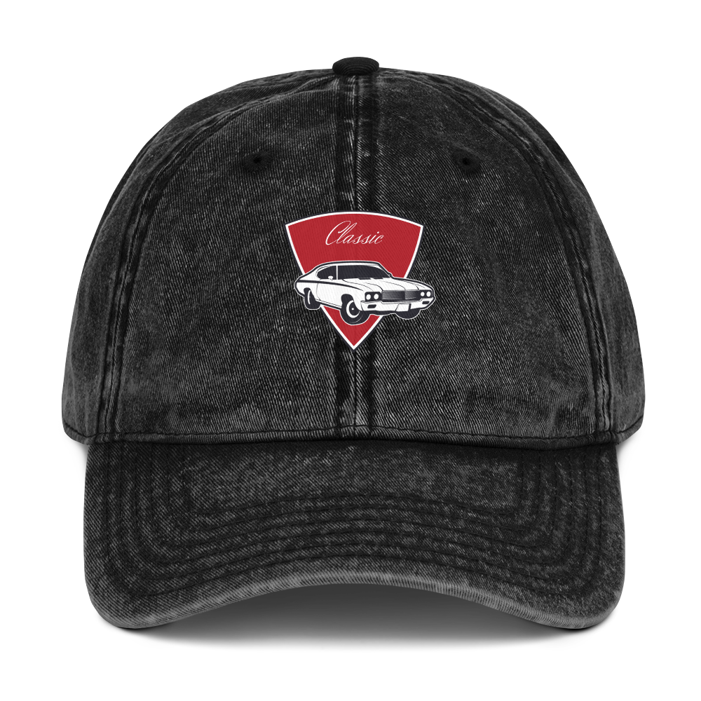 Vintage Cotton Twill Cap