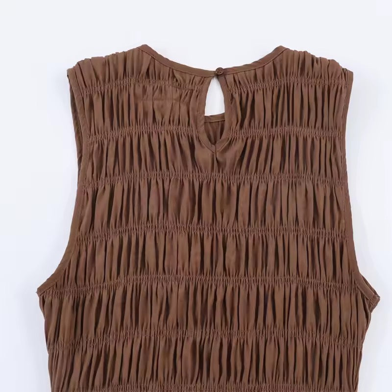 French Minimalist Midi Dress - Spring 2026 Edition