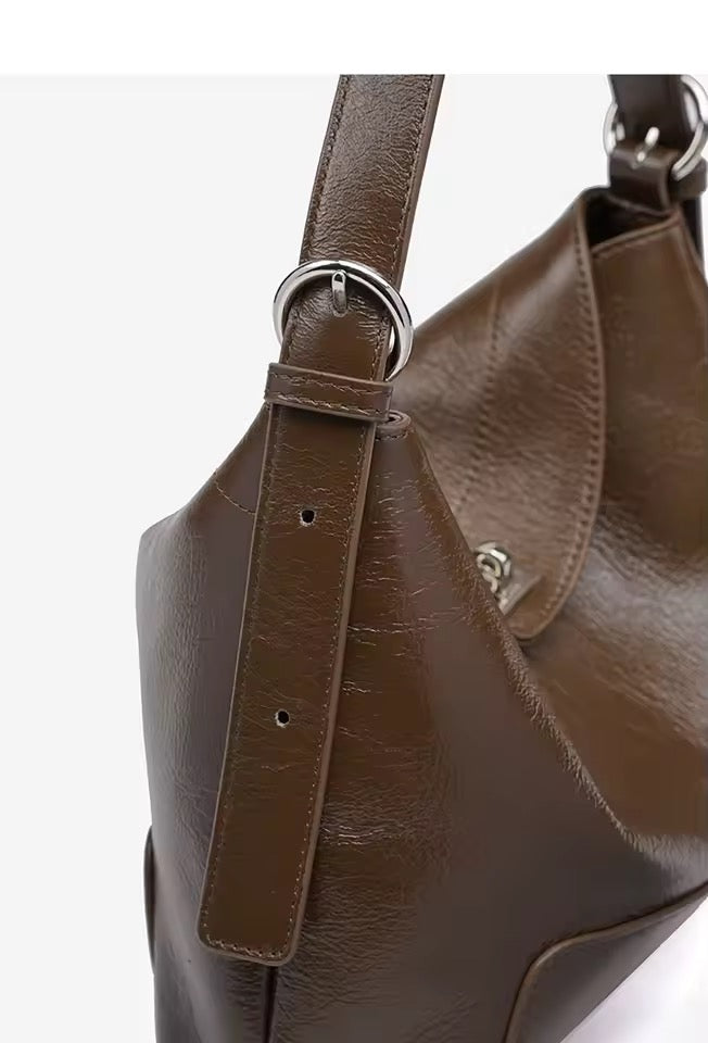 LA FESTIN Parisian Leather Shoulder Bag