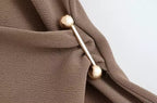 Asymmetric Wrap V-Neck Vest