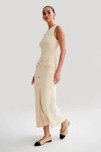 The Classic Button-Down Knit Dress