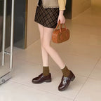 AIYUQI British Style Leather Loafers