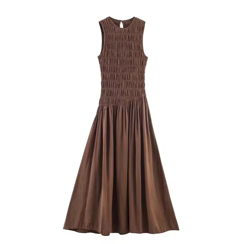 French Minimalist Midi Dress - Spring 2026 Edition