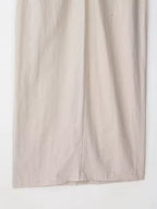 Linen Midi Dress with Belt