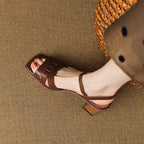 Handmade Leather Chunky Sandals