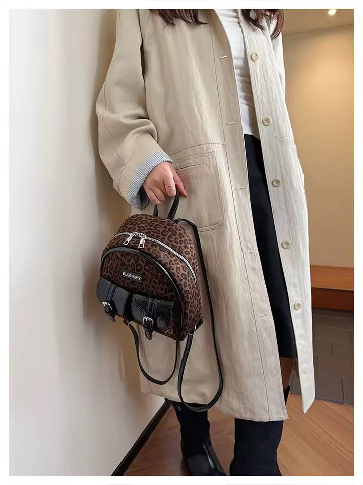 Leopard Luxe Daily Backpack