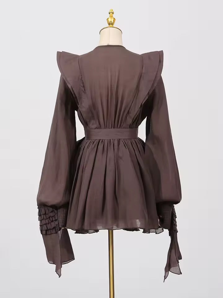 Asymmetric Flow Dress