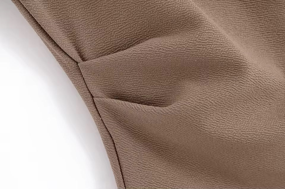 Asymmetric Wrap V-Neck Vest