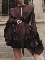 Asymmetric Flow Dress