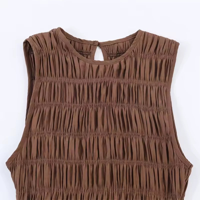 French Minimalist Midi Dress - Spring 2026 Edition