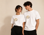 Round-Neck Basic Cotton T-shirt