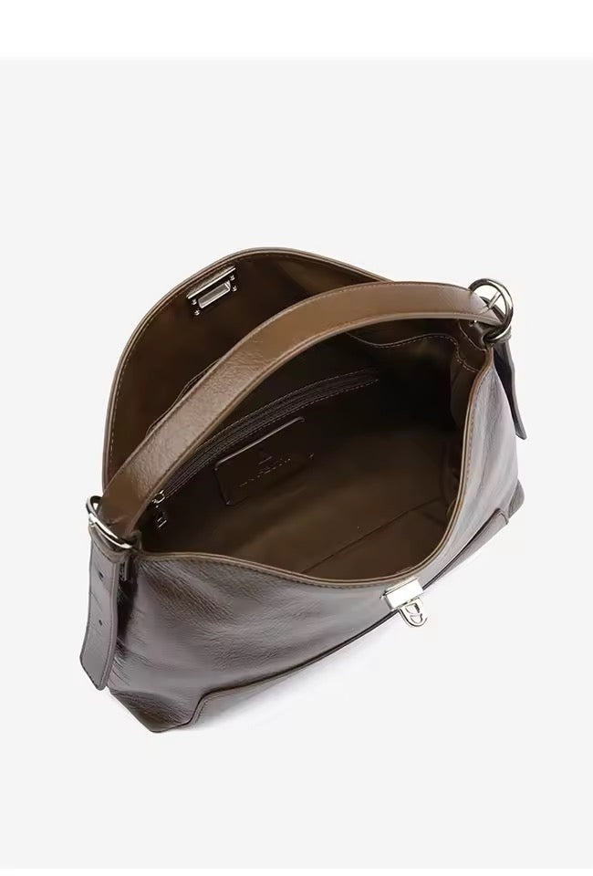 LA FESTIN Parisian Leather Shoulder Bag