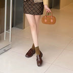 AIYUQI British Style Leather Loafers