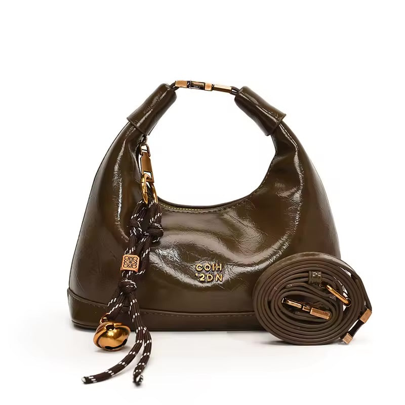 The High-Shine Hobo Bag