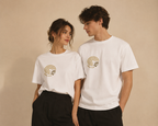 Round-Neck Basic Cotton T-shirt