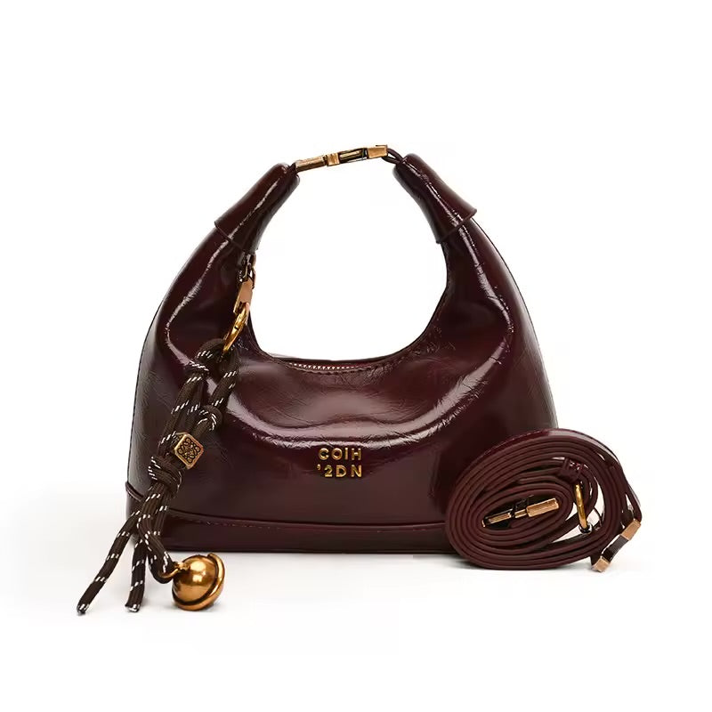 The High-Shine Hobo Bag
