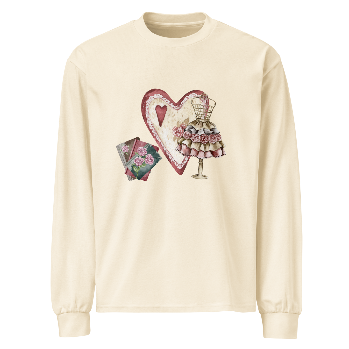 Premium heavyweight long sleeve shirt