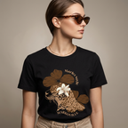 Round-Neck Basic Cotton T-shirt
