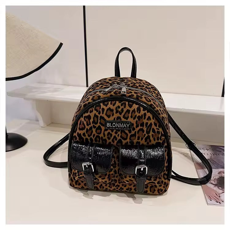 Leopard Luxe Daily Backpack