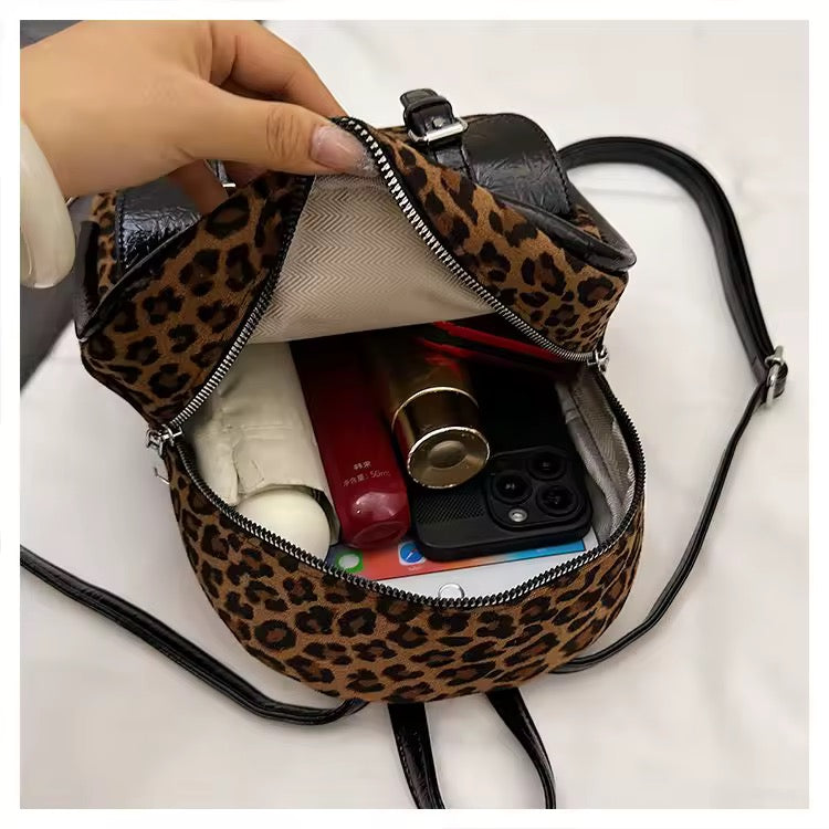 Leopard Luxe Daily Backpack