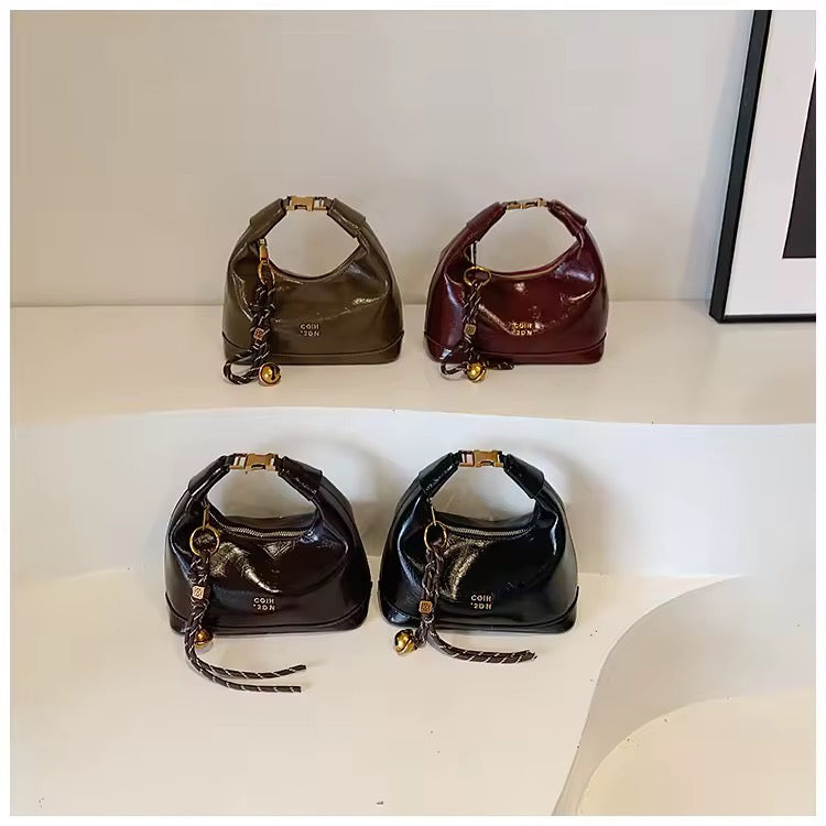 The High-Shine Hobo Bag
