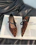 Leopard Mary Jane Pumps
