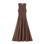 French Minimalist Midi Dress - Spring 2026 Edition