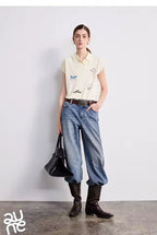 Ice Silk Embroidered Polo