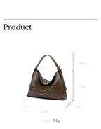LA FESTIN Parisian Leather Shoulder Bag