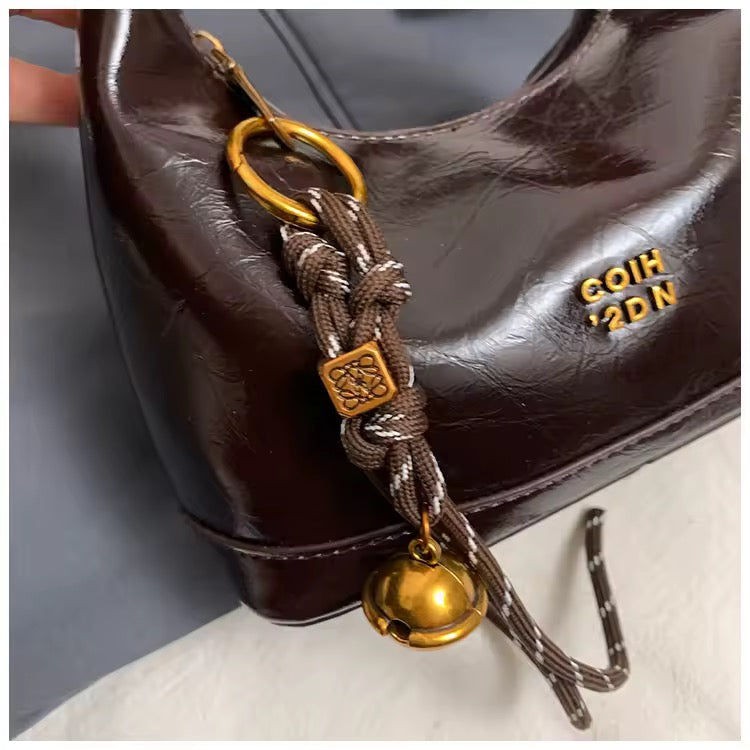 The High-Shine Hobo Bag