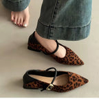 Leopard Mary Jane Pumps
