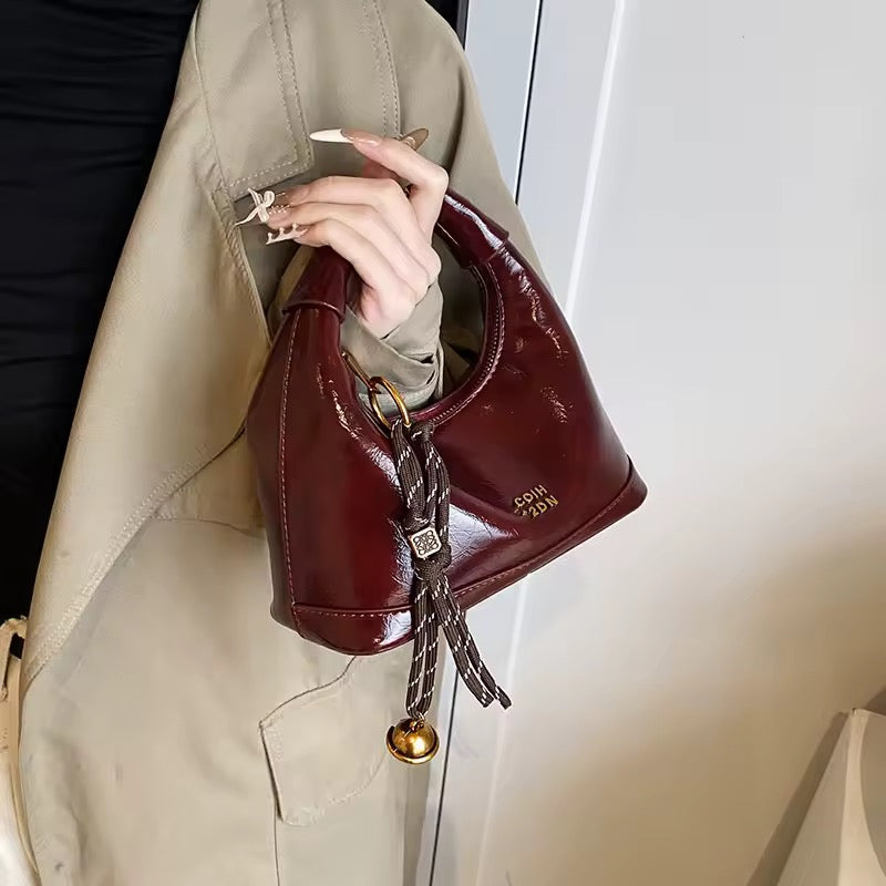 The High-Shine Hobo Bag