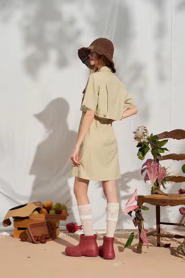 Vintage Strawberry Dress