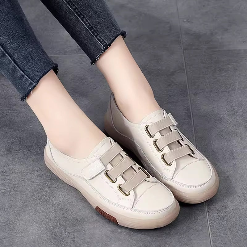 Casual Comfort Leather Sneakers