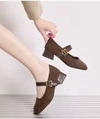 Handmade Mary Jane Pumps
