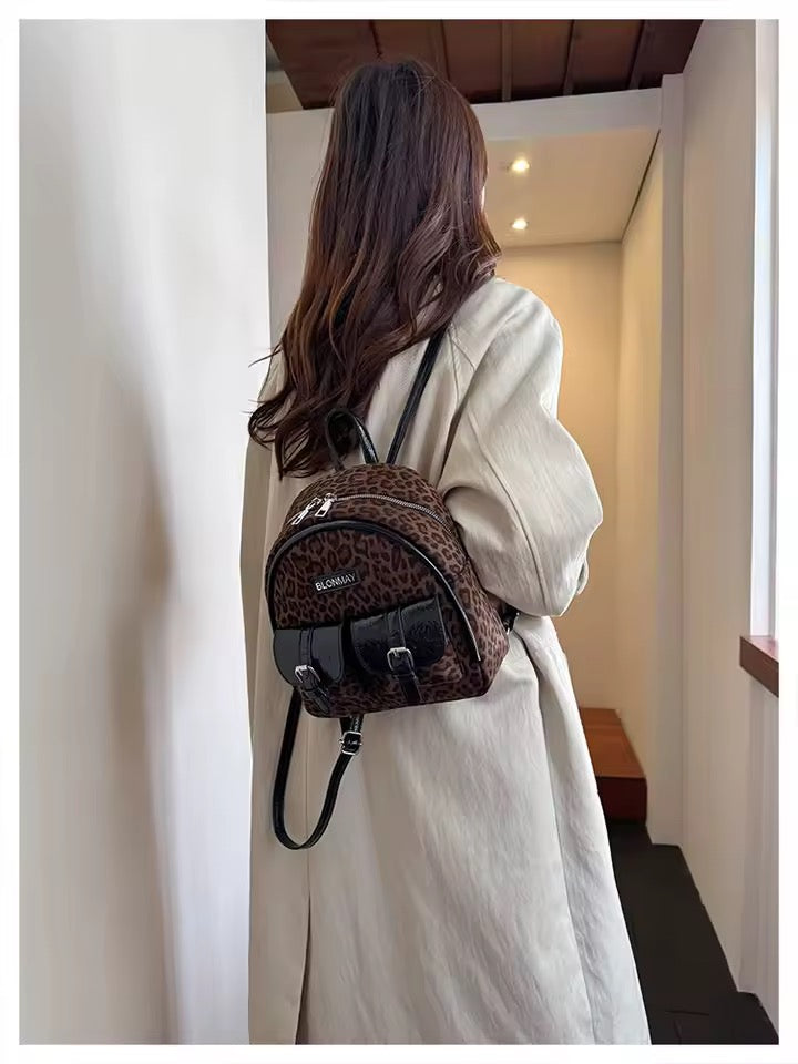 Leopard Luxe Daily Backpack