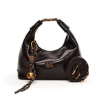 The High-Shine Hobo Bag