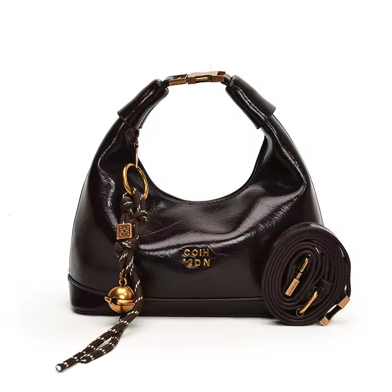 The High-Shine Hobo Bag