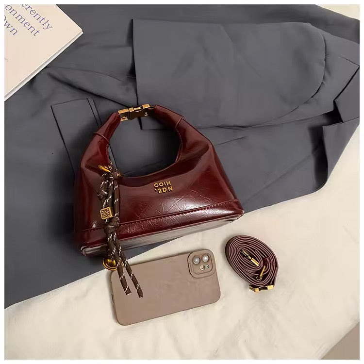 The High-Shine Hobo Bag