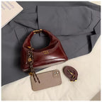 The High-Shine Hobo Bag