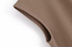 Asymmetric Wrap V-Neck Vest