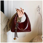 The High-Shine Hobo Bag
