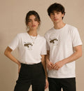 Round-Neck Basic Cotton T-shirt