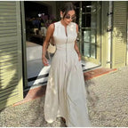 French Chic Midi Dress