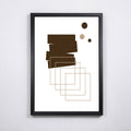 Vertical canvas with frame
