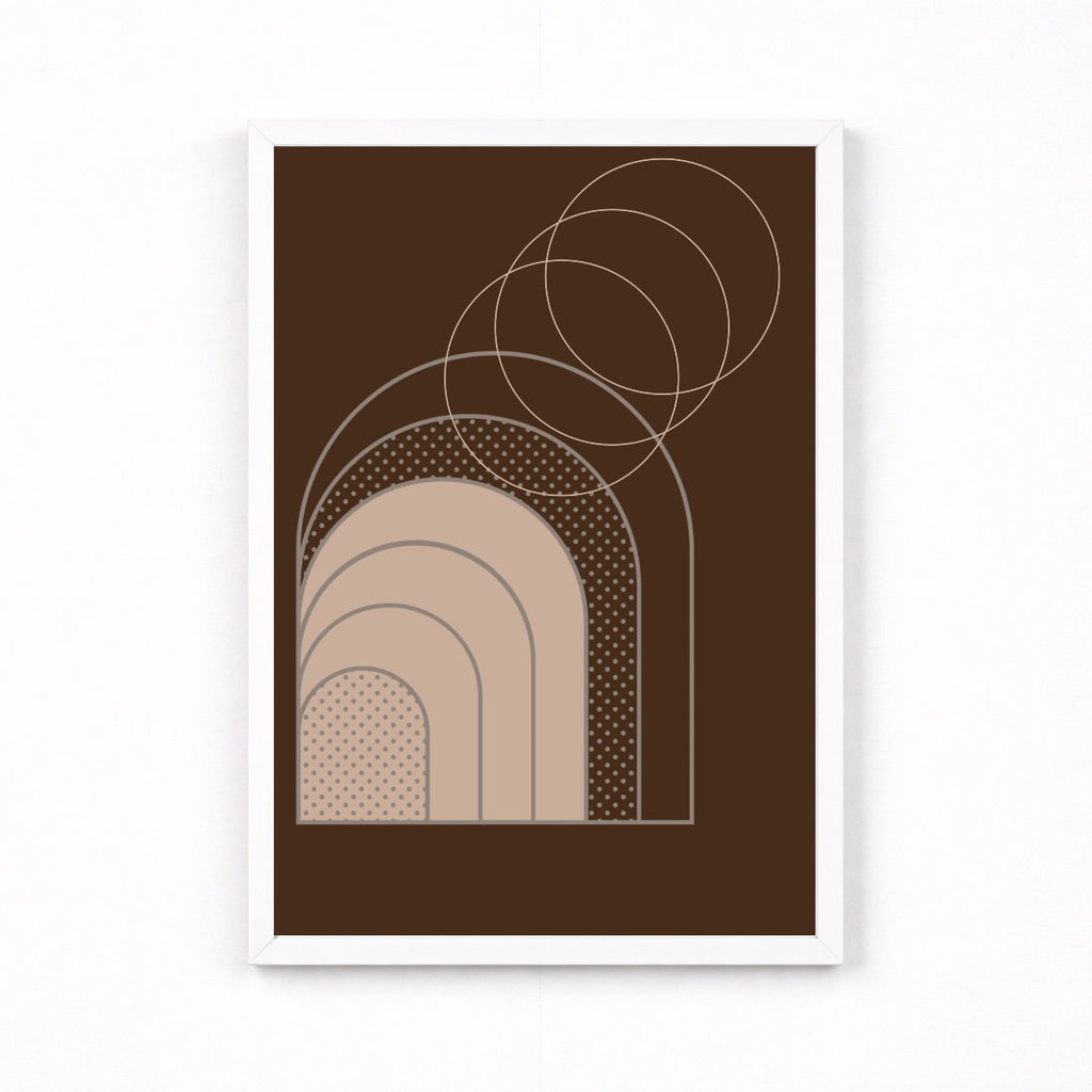 Vertical canvas with frame