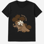 Round-Neck Basic Cotton T-shirt