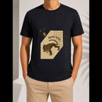 Round-Neck Basic Cotton T-shirt