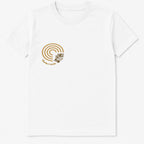 Round-Neck Basic Cotton T-shirt
